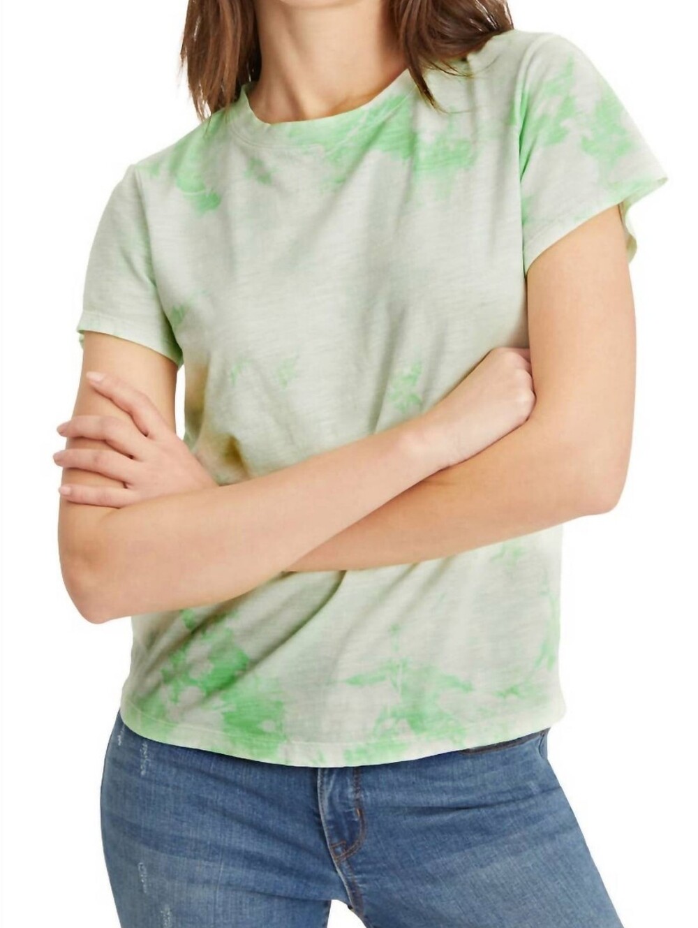 Sanctuary - Perfect Tee S / Pistachio Tie Dye New